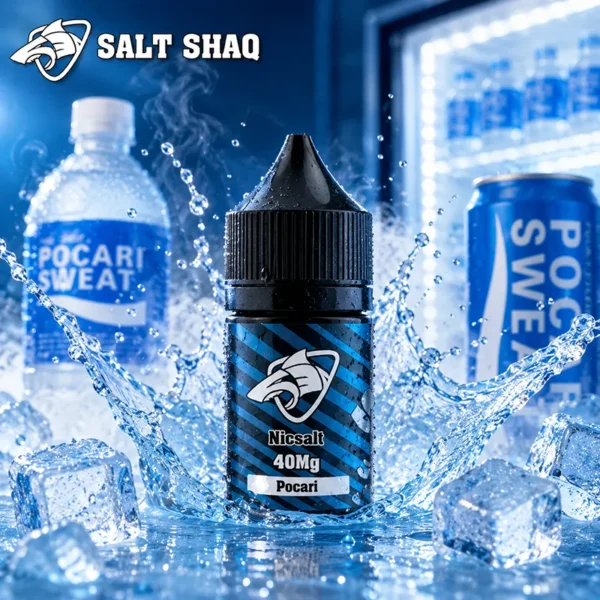 SALT SHAQ 鯊克寶礦力菸油 Pocari 30mL 40mg SALT SHAQ 鯊克寶礦力菸油 Pocari 30mL 40mg 尼古丁鹽主圖