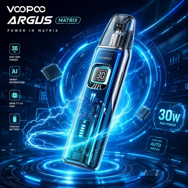 VOOPOO ARGUS Matrix 曲面全屏主機 1350mAh 30W 小煙套裝