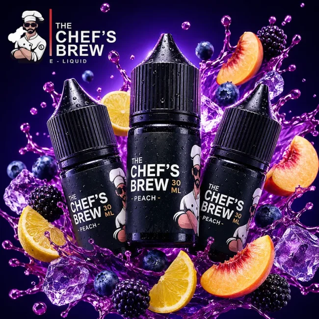 廚師佳釀 The Chef's Brew 水蜜桃 30mL 36mg 尼古丁鹽菸油