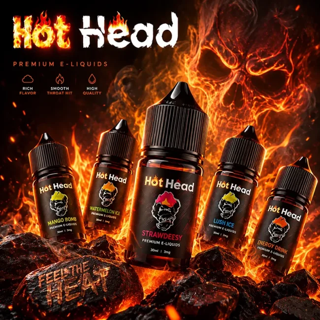 Hot Head 爆脾氣 30mL 38mg 尼古丁鹽菸油多口味主圖