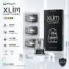 OXVA XLIM V3 Cartridge 2mL 3顆裝 OXVA XLIM V3 Cartridge 空煙彈,2mL 3顆裝與 Top Fill 包裝展示